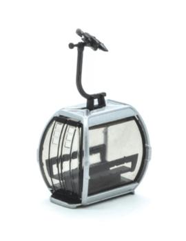 Jägerndorfer JC82100: H0 Cable Car Gondola Omega V silver 1:87